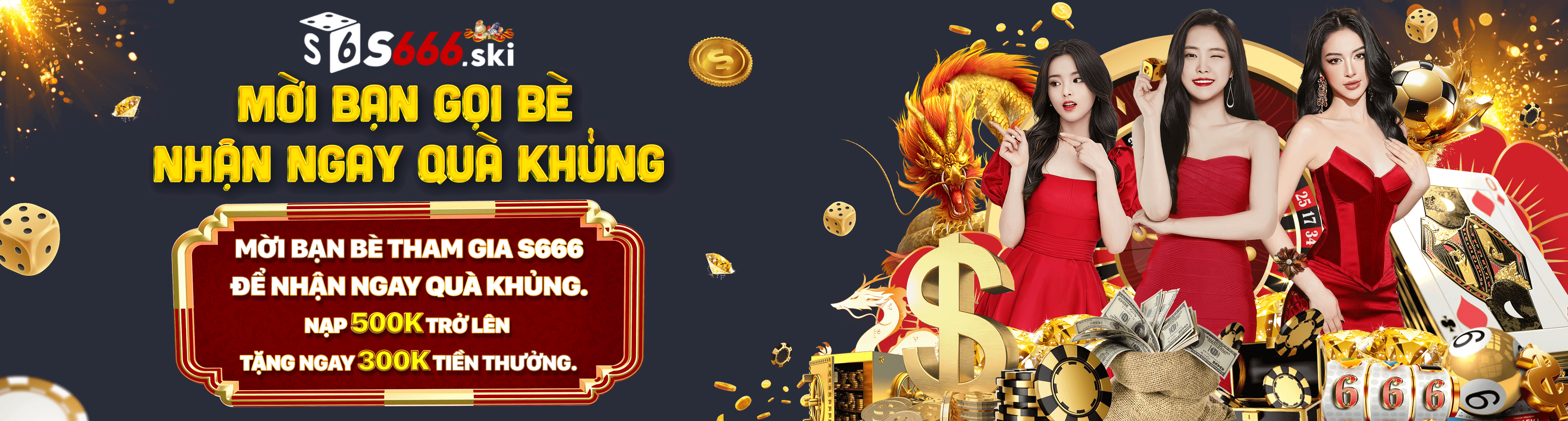 S666 | Nhà Cái S666.COM | Link Đăng Nhập S 666 +188K 1 S666 Moi Ban Be Nhan Ngay Qua Khung